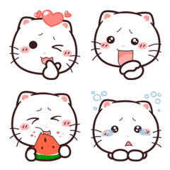 [LINE絵文字] Cymo The Fluff Emojiの画像