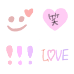 [LINE絵文字] Simple and colorful are pictograms.の画像