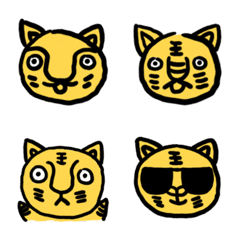 [LINE絵文字] Tiger Tigerの画像