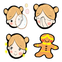 [LINE絵文字] Beautiful wife narak emojiの画像