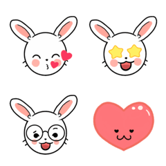 [LINE絵文字] Joy the Bunny Emojiの画像