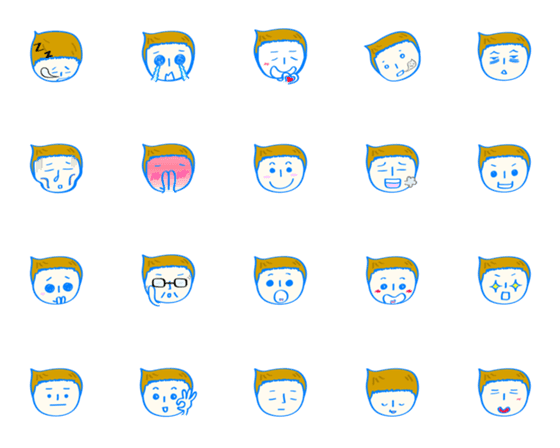 [LINE絵文字]emoticon part 02の画像一覧