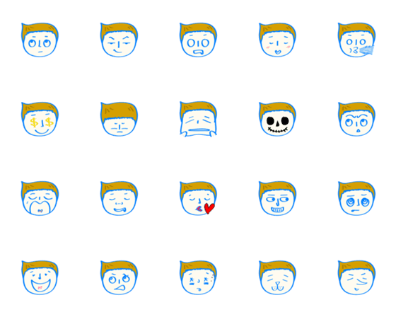 [LINE絵文字]emoticon part 03の画像一覧