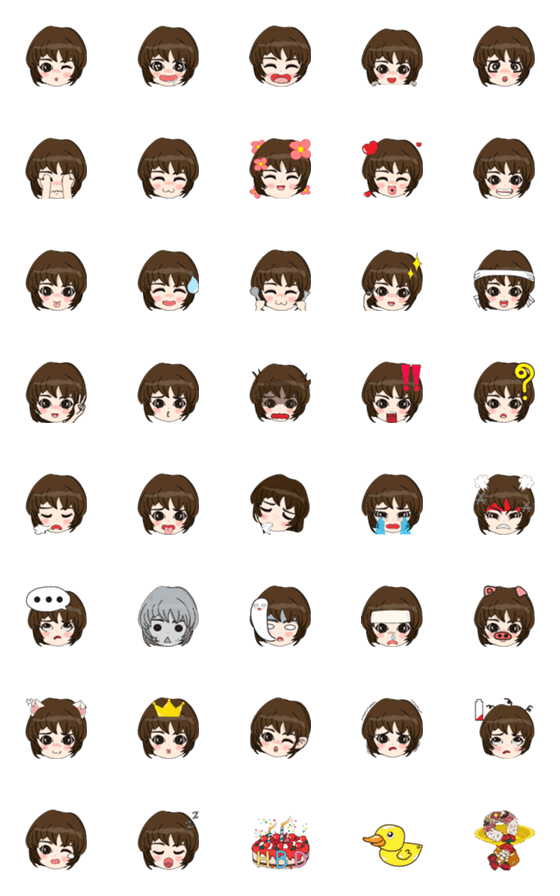 [LINE絵文字]Kanom Jeen emojiの画像一覧