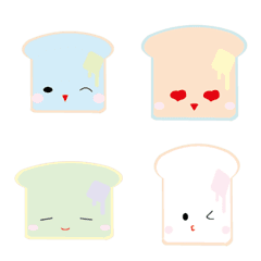 [LINE絵文字] Toast expressionの画像