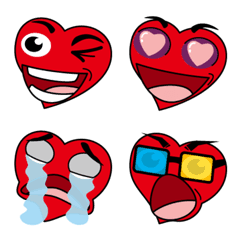 Line絵文字 Heart Zzz Emotion 40種類 1円