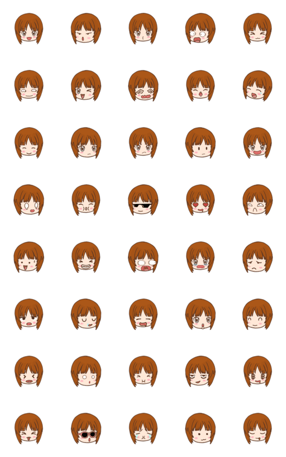 [LINE絵文字]Emotion Face Emojiの画像一覧