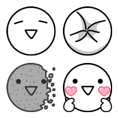 [LINE絵文字] Whity emoticon emojiの画像