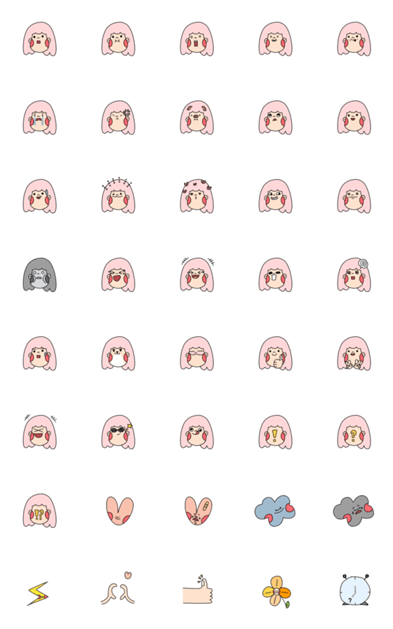 [LINE絵文字]Stolidly Faceeeeeeの画像一覧