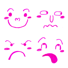 [LINE絵文字] Cute funny emoji Vol.59の画像