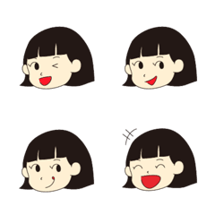 [LINE絵文字] Little girl's emojiの画像