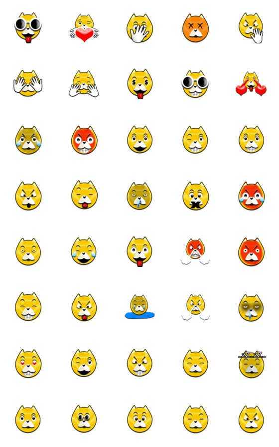 [LINE絵文字]YOCTERO - STORY EMOJI SETの画像一覧