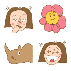 [LINE絵文字] am I drawing good ？ (emoji)の画像