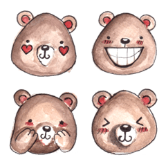 [LINE絵文字] BearMoji (Eddie Bear！)の画像