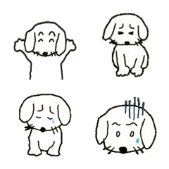 [LINE絵文字] 犬ころ絵文字の画像