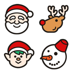 [LINE絵文字] Santa is coming to townの画像