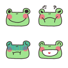 [LINE絵文字] Frog Charlie II emojiの画像