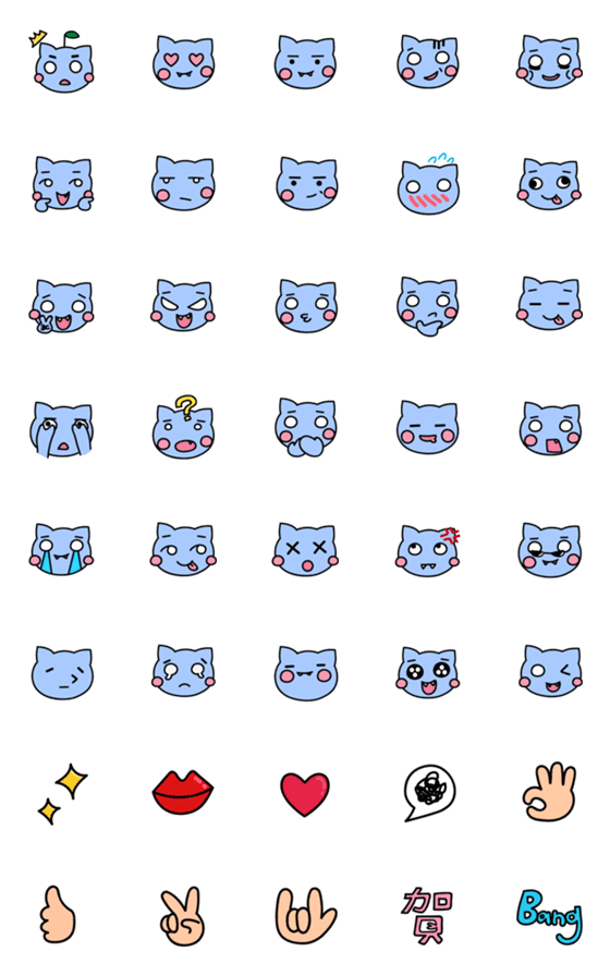 [LINE絵文字]dorky catの画像一覧