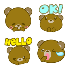 [LINE絵文字] Beary Emojiの画像