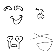 [LINE絵文字] White stuff emoji Gen.1の画像