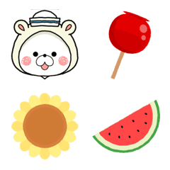 [LINE絵文字] 夏の絵文字！詰め合わせパック 2019の画像