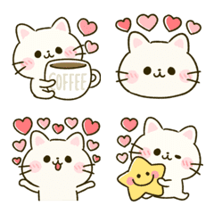 [LINE絵文字] ねこねこにゃんこ♡の画像