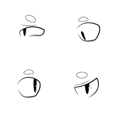 [LINE絵文字] Beautiful eyes-Monocularの画像