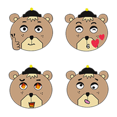 [LINE絵文字] Hen Bearの画像