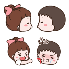 [LINE絵文字] Emoji couple loveの画像