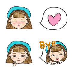 [LINE絵文字] Triangle rice girlの画像