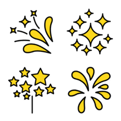 [LINE絵文字] Emoji : Fireworksの画像