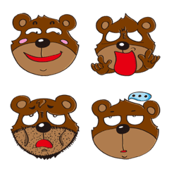 [LINE絵文字] QQ Bearの画像