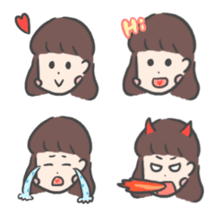 [LINE絵文字] Coco's daily emojiの画像