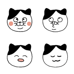 [LINE絵文字] ありきたりなねこ1の画像