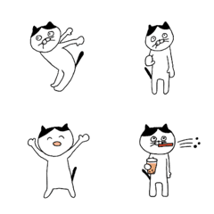 [LINE絵文字] ありきたりなねこ2の画像