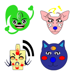 [LINE絵文字] variety of interesting animals  peopleの画像