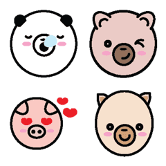 [LINE絵文字] Four legs Emojiの画像