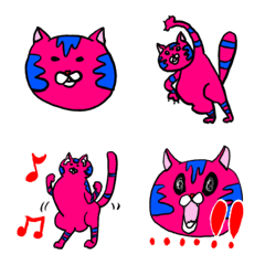 [LINE絵文字] タイ風ねこちゃんの画像