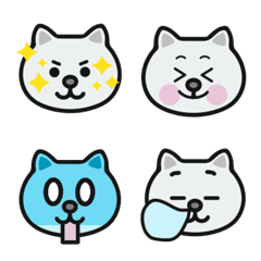 [LINE絵文字] 毎日使える「ねこいちさん」絵文字の画像