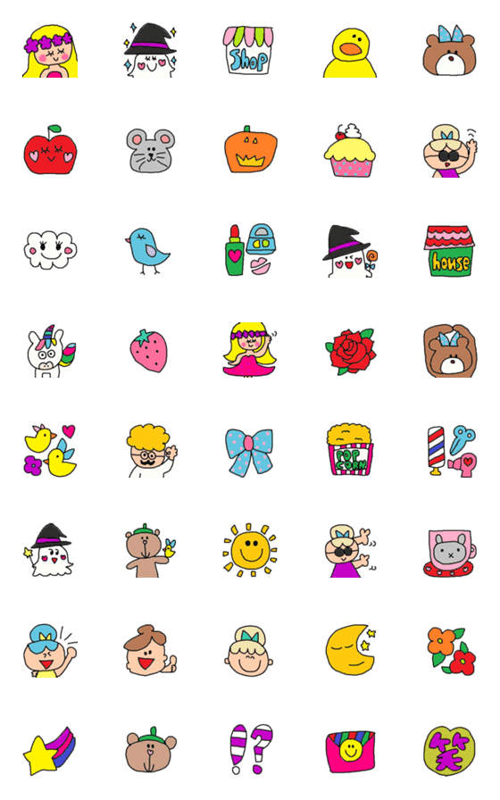 [LINE絵文字]children emoji16の画像一覧