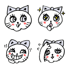 [LINE絵文字] ＜絵文字＞ 猫耳マルコさんの画像