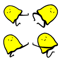 [LINE絵文字] Little Yellow Spriteの画像