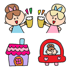 [LINE絵文字] children emoji10の画像