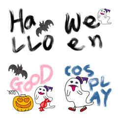 [LINE絵文字] ハロウィーン 絵文字の画像