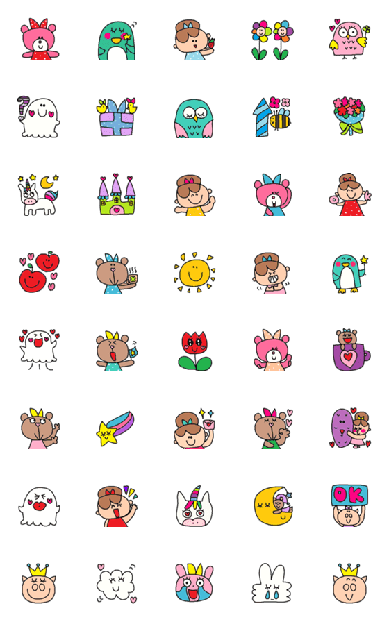 [LINE絵文字]children emoji11の画像一覧