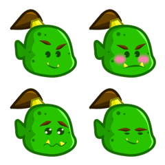 [LINE絵文字] Little Orc Emoticonの画像