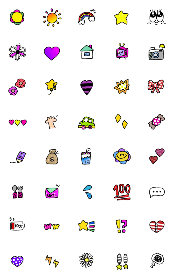 [LINE絵文字]xoxo emojiの画像一覧