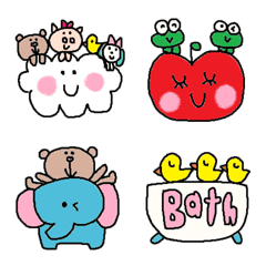 [LINE絵文字] Lilo friends emoji2の画像