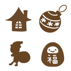 [LINE絵文字] クリスマス 冬の絵文字の画像