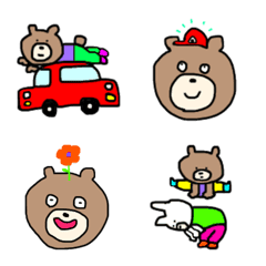 [LINE絵文字] very bear 2の画像